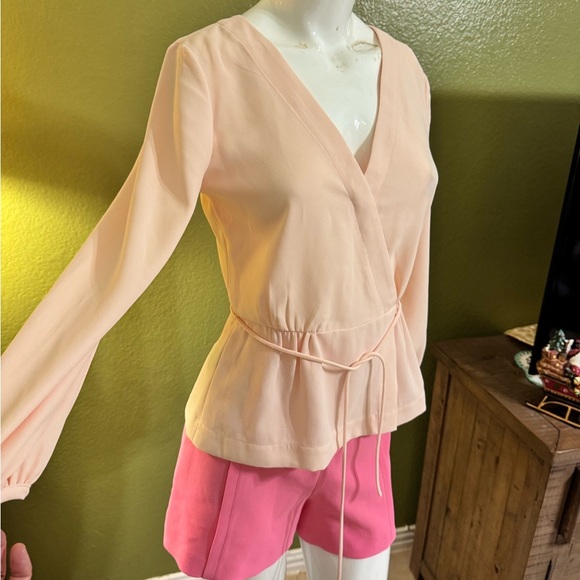 J. Crew Tops - J. Crew Wrap Peplum Blouse